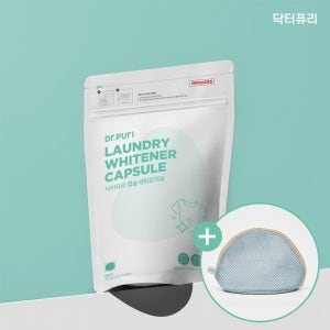 [세탁망증정] 닥터퓨리 산소계 표백제 캡슐타입 과탄산소다 국내산 13g, 30개