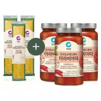 청정원 아라비아따 파스타소스 600gx3+스파게티면 250gx3