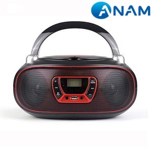 아남 MP3 CD포터블 PA-320 CD 라디오 USB인식 재생 어학용