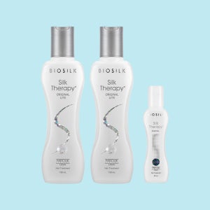 실크테라피 오리지널 라이트 헤어에센스 130ml 2개 + 오리지널 에센스60ml 손상모 고영양 단백질