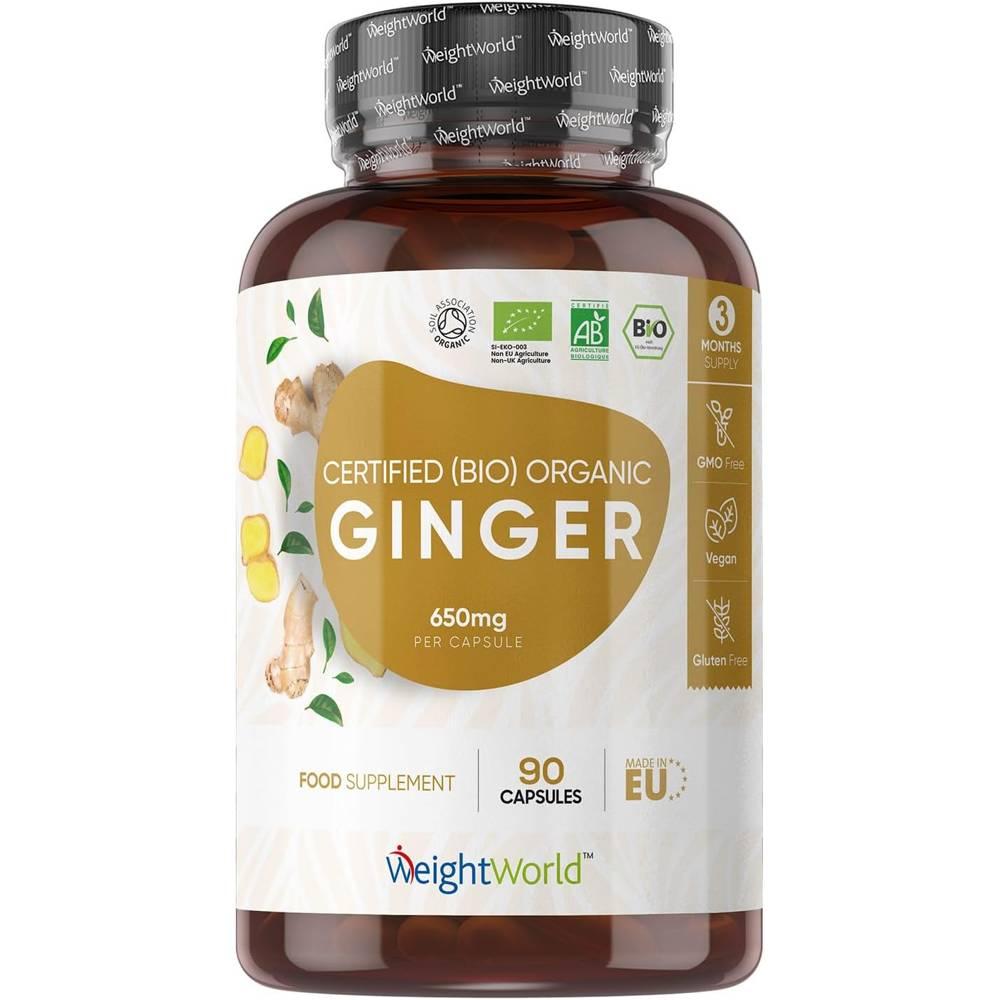 WeightWorld Ginger <b>웨이트월드</b> 생강 650mg 90캡슐