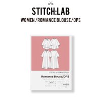 스티치랩 패턴 Romance BL/OPS / 의류패턴 / 원피스 블라우스패턴