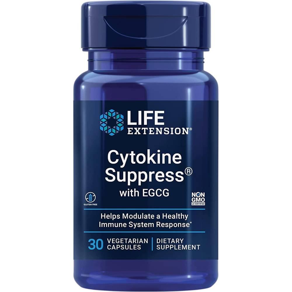 Life Extension Cytokine Suppress with EGCG <b>라이프</b>익스텐션 사이토카인 <b>억제</b> 앤 EGCG 30캡슐