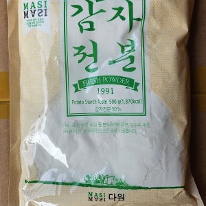 다원 감자전분 500g x 20봉 (박스)