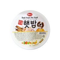 애견비책 햇밥 오리 120g 전연령 습식사료