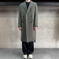 리버클래시 22FW Khaki Double 체스터 남자 코트 LIW21979