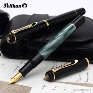 펠리칸 M200 만년필 / 로디아 위클리 다이어리(A5) 블랙 사은품증정(소진시까지)
