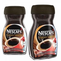 NESCAFÉ 리치 헤이즐넛, 인스턴트 커피, 100g 병 | 2팩