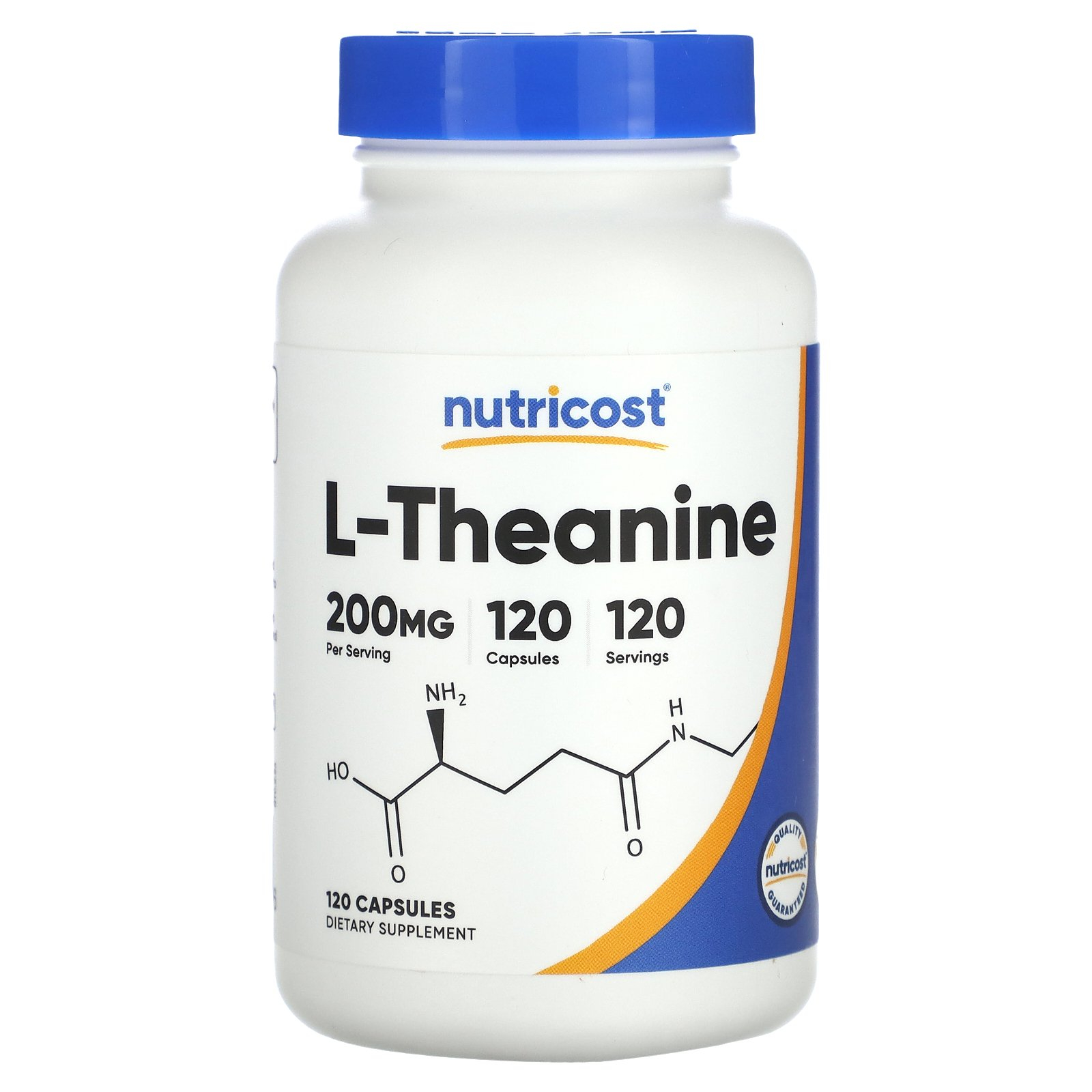 <b>뉴트리코스트</b> L <b>테아닌</b> 200mg 120캡슐 엘 <b>Theanine</b>