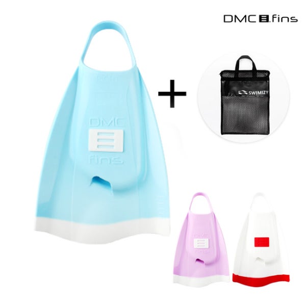 [사이즈교환1회제공] DMC 엘리트팝 엘리트캔디 숏핀+메쉬가방 세트
