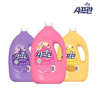 샤프란 실내건조 섬유유연제 3.1L x4 릴렉싱 아로마