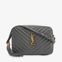 생로랑 SAINT LAURENT Lou monogram leather cross-body camera bag 크로스백