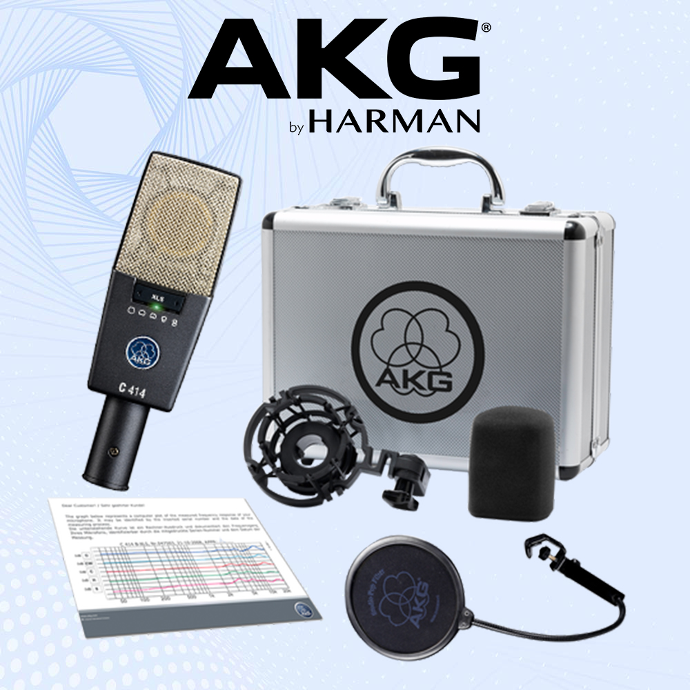 AKG C414 XLS / AKG C 414 XLS 홈레코딩 스튜디오 콘덴서 마이크