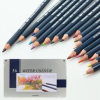 36가지 색상 깎아쓰는 수채화 색연필 스틸케이스 전문가용 일러스트 어반스케치