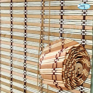 다담리빙 천연대나무발애슐리/중/대 우드브라인드 문발 파티션