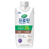 매일유업 셀렉스 스포츠 웨이프로틴 드링크 초콜릿 330ml 20개