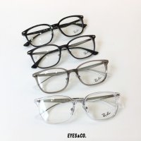 Ray-Ban 레이밴 안경 RB5403D 코받침 있는 사각 뿔테안경 스타일