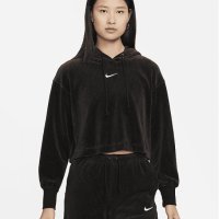 NIKE 나이키 후드티 여성 스포츠웨어 무지 집업 DQ5928-010