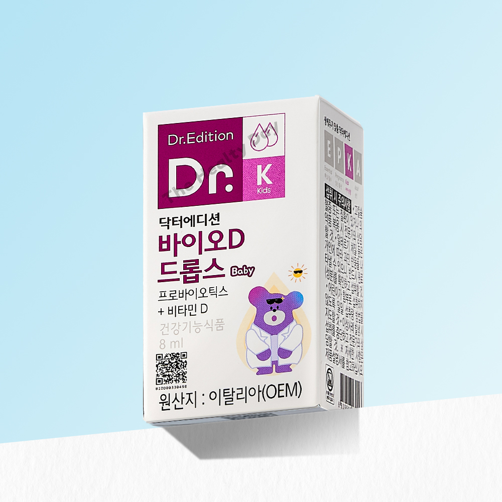 닥터에디션 닥터 바이오D드롭스 액상 비타민 유산균 8ml