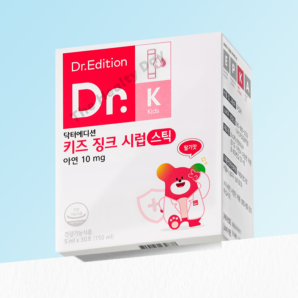 닥터에디션 닥터키즈 징크 <b>아연</b> 액상 시럽 유아 성장기 면역력 영양제