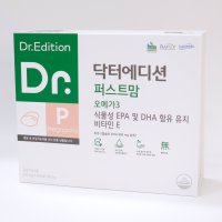 닥터에디션 닥터 퍼스트맘 오메가3 식물성 EPA DHA 임산부 임신초 수유기 60캡슐 30일분