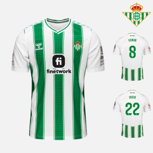 험멜 레알 베티스 유니폼 홈 반팔 셔츠 23-24