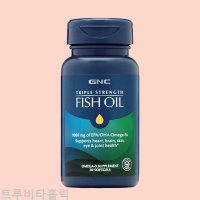 GNC 오메가3 오일 피쉬 스트렝스 1000mg EPA DHA 트리플 30정