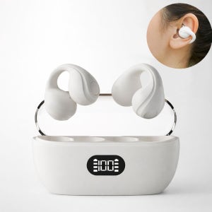 티버디 골전도 블루투스 이어폰 오픈형 무선 귀안아픈 러닝 등산 자전거