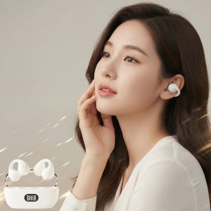 티버디 골전도 블루투스 이어폰 오픈형 무선 귀안아픈 러닝 등산 자전거