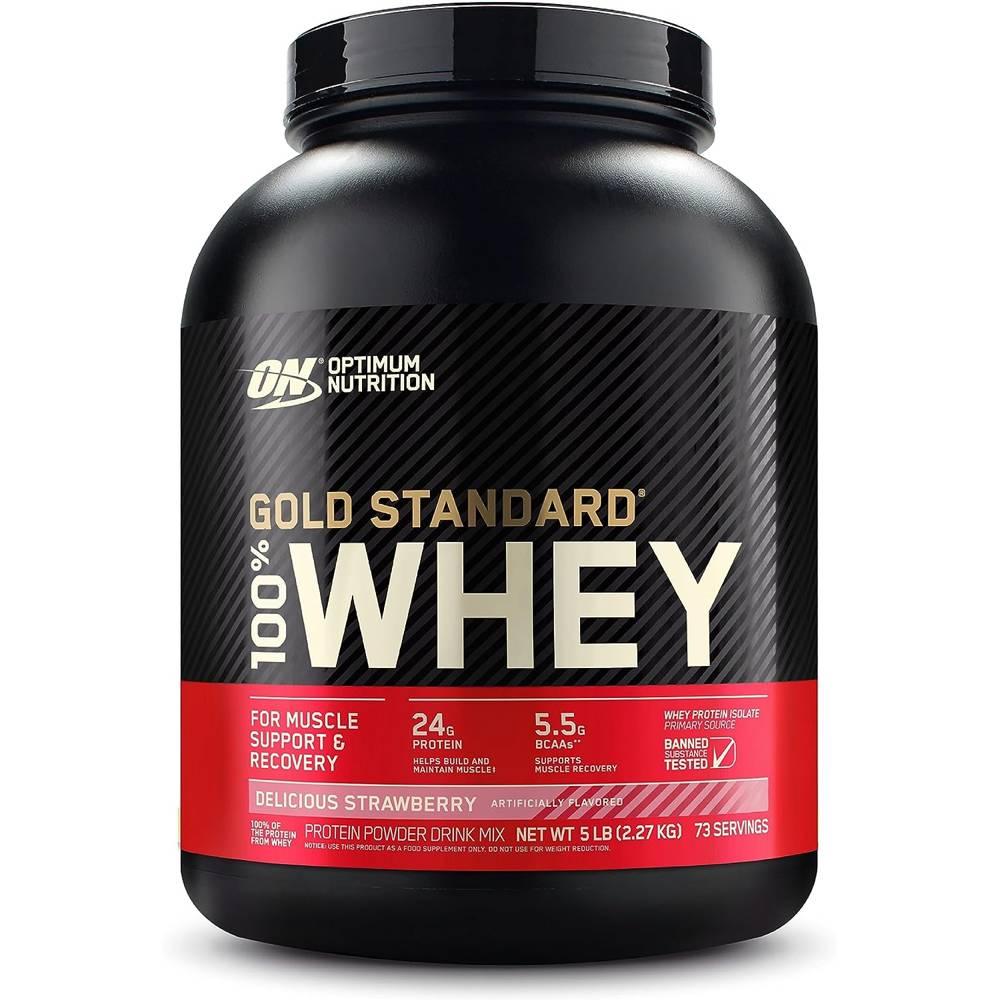 <b>Optimum Nutrition</b> Whey Protein Powder <b>옵티멈뉴트리션</b> 골드 스탠다드 100% 유청 단백질 파우더 2.28kg
