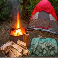 참나무장작 불쏘시개 땔감 불멍장작 통나무 캠핑