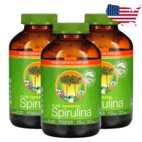 뉴트렉스 퓨어 하와이안 스피루리나 분말 450g Hawaiian Spirulina 3개