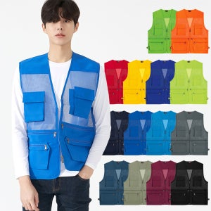 망사조끼 남자 여름 등산조끼 SH-9000