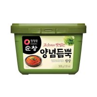 청정원 우리집 청정원 순창 양념듬뿍 쌈장 500g(PET) 캠핑 여행 자취 잔치 등산 식당용 대용량 식재료