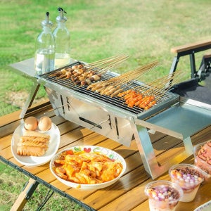 캠핑용 초간편 접이식 화로대 불멍 바베큐 숯불 화로