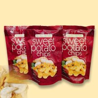 크리스피 고구마칩 sweet potato chips 카모테칩 3개입