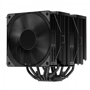지우샥 공랭쿨러 CPU 쿨러 컴퓨터 방열 냉각 쿨링팬 공냉식쿨러 JF200S 블랙