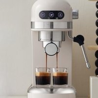 이탈리아 커피 머신 농축 가정용 반자동 커피머신 우유스팀 기능
