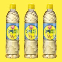 오뚜기 3배 양조식초 900ml 3개 살균 식초