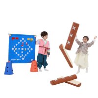아이소파 스탠드형 윷놀이 Itrd-Y04S 유아 어린이 게임 전통 민속 놀이 교구