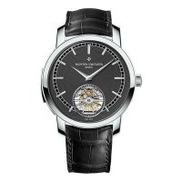 바쉐론 콘스탄틴 Traditionnelle Minute Repeater Tourbillon 블랙 다이얼 기계식 남성용 시계