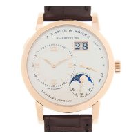 A. Lange & Sohne 1 Moonphase 18kt 로즈 골드 오토매틱 시계 ALANGE192032