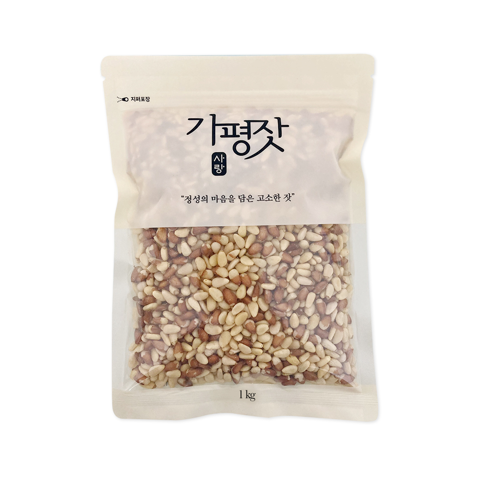 유기농 국산 가평잣 햇잣 황잣 1kg