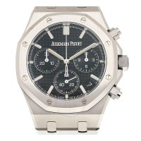 Audemars Piguet Royal Oak 크로노그래프 오토매틱 블랙 다이얼 남성용 시계