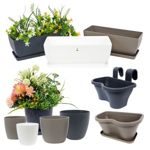 플라스틱 인테리어 화분