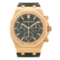 Audemars Piguet Royal Oak 크로노그래프 오토매틱 그린 다이얼 남성용 시계