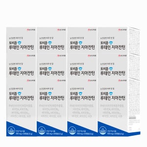 안국약품 토비콤 루테인 지아잔틴 눈 건강 30캡슐, 12개