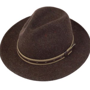 WK 해리슨 쿠퍼 호주산 울 100% 고급 페도라 겨울 남자 모자 중절모 방수 아빠 선물