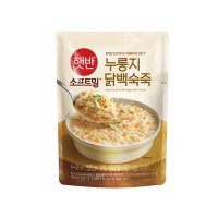 비비고죽 CJ 햇반 소프트밀 누룽지닭백숙 420g 외 17종