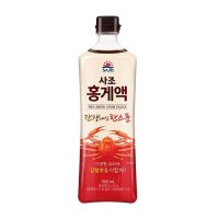 요리의완성 사조 홍게액 900ml x 4개